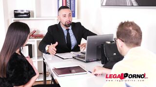 business seduced by horny milf alyssia kent for hardcore dp threesome gp063