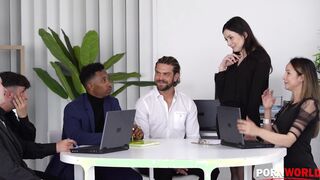 hardcore dp interracial orgy with slutty spanish real estate brokers francys belle and valentina bianco gp1955