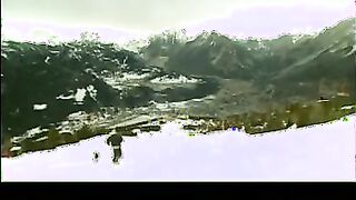 sissi has wild anal sex on the side of an icy mountain
