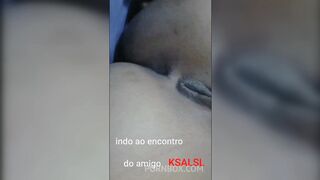 novinha hotwife gozando com amigo