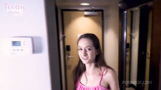 stepdaughter samantha reigns fucked & creampied by perverted stepdad!