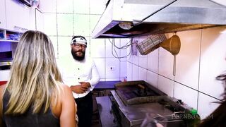 sex in the kitchen with swapping women