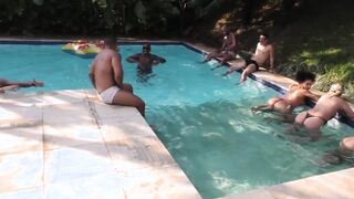 hot poolside orgy with brazilian pornstars ots348