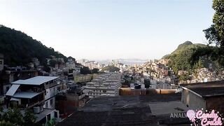 hot teen candy crush fucked by two cocks in rio s favela