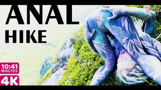 tattooed couple outdoor anal pov fuck - public blowjob and gapes - blowjob, cum on ass, rough sex