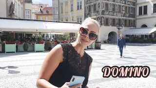 tourist recognizes pornstar dominno in the street and fucks her in his hotel