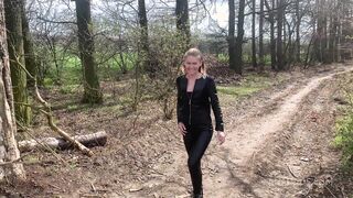 quick anal fuck in the woods cm079