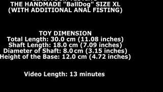 giada sgh testing the handmade  balldog  size xl (with additional anal fisting) twt069