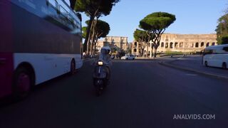 giorgia roma tourist in rome gets her tight ass gets fucked by luca ferrero and public blowjob ms126