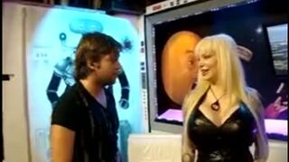 Sabrina Sabrok hit with her big boobs