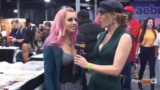 PornhubTV Lexi Belle Interview at eXXXotica 2012