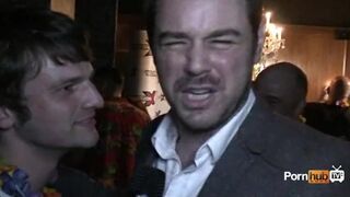 PornhubTV Danny Dyer Interview at SHAFTAs 2012