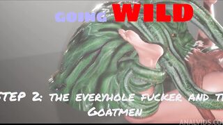 valerie visxen going wild step 2, the everyhole fucker and the goatmen