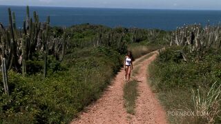 nessa devil loves being anally fucked by the beach