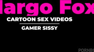 big dildo destroys anal hole of a whore. crossdresser testing monster dildo. sissy gamer margo fox. 33 release