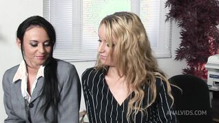 bobbi and claudia seduce a couple of men who fuck and share them both