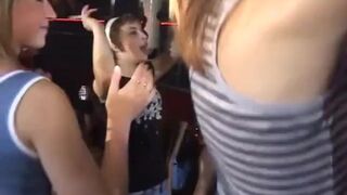 Party Sluts suck cock