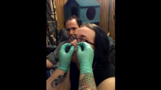 Getting pierced (since some of you may enjoy it)