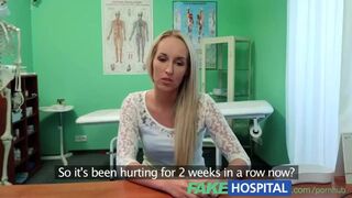 FakeHospital Blonde womans headache cured by cock and her squirting orgasms