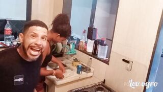 na cozinha onde comecou toda a putaria com myllena rios