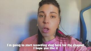 vlog da emma ink ep01 - dia a dia, boquete, punheta, anal e creampie