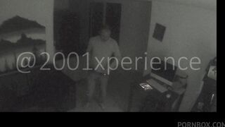 captured on security camera. i am forbidden to go to a party i tell my friend to sneak into the house to fuck me. diana marquez- the.2001.xperience