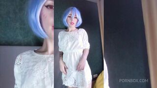 rei ayanami sucks your cock - pov cosplay spooky boogie