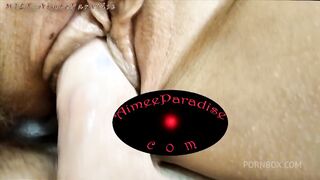 hard experiments with both holes of my whore wife aimeeparadise and wild screams of passion of a mature busty bitch!