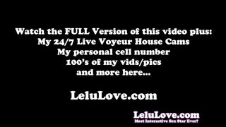 Lelu Love-Pantyhose FemDom Clean My Dirtiest Heels