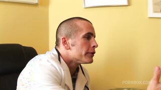 paige taylor gets a thorough physical from doctor