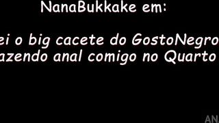 aguentei o big cacete do gostonegro, parte 2-2, fazendo anal comigo no quarto azul