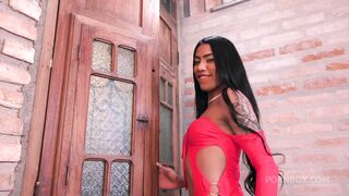 latina trans kevillyn rodrigues strips for solo fun