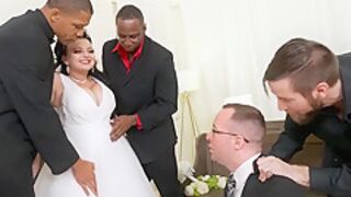 Payton Preslee - Bride Gets Fucked By Bbcs