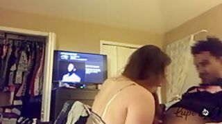 1st Tinder Guy Blowjob Home Alone