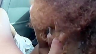 Cute Ebony With Hot Body Has Pov Car Qu With Luna Corazon