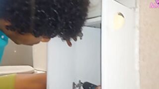 Brazilian With Incredible Ass Farts Anal Creampie From Bbc And Then Licks All The Cum