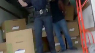 Raunchy Female Cops Fuck Black Thug