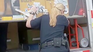 Raunchy Female Cops Fuck Black Thug