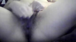 Rubbing My Hairy Pussy And Squirting 70