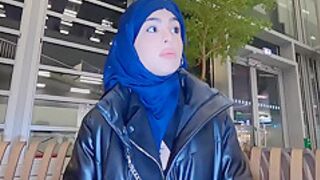 The Veiled Iranian Gets Fucked Anal In The Toilet And In A Corridor To Pay For The Plane !!! - Nadja Lapiedra