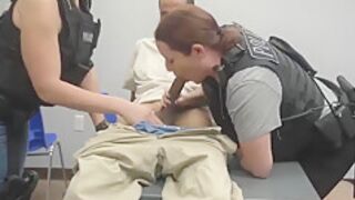 Redhead Cops Love Exposing - Big Dicks