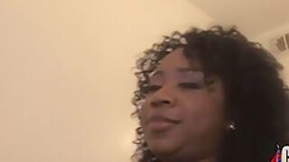 Ebony Hooker Amile Bukkake Porn Video