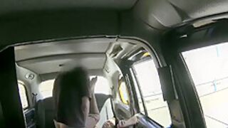 New Pervert Cab Driver Gives Amateur Customer A Good Fu