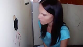 Gloryhole Newbie Dicksucking And Tugging