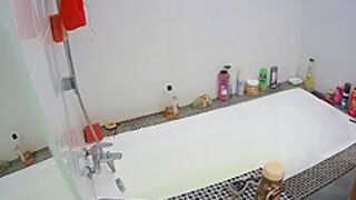 Elisha & Karel suck and hard fuck in shower, Oct11/22 - Voyeur-House