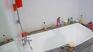 Elisha & Karel suck and hard fuck in shower, Oct11/22 - Voyeur-House