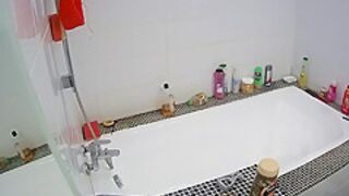 Elisha & Karel suck and hard fuck in shower, Oct11/22 - Voyeur-House