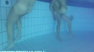 Young Couple Is Fucking And A Voyeur Is Masturbating