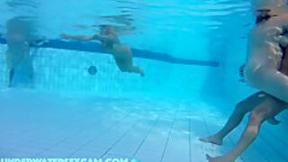 They Are Not Ashamed But Simply Fuck In The Public Pool Part 1