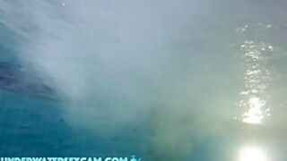 First Time Teen 18+ Couple Underwater Sex Part 2